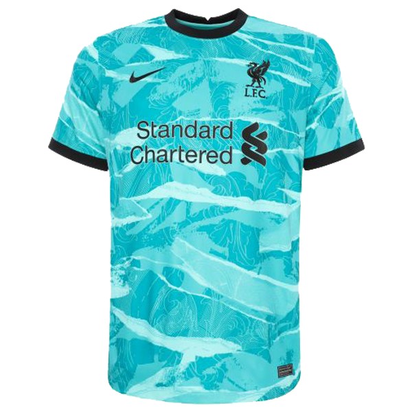 Trikot Liverpool Auswarts 2020-21 Grün Fussballtrikots Günstig